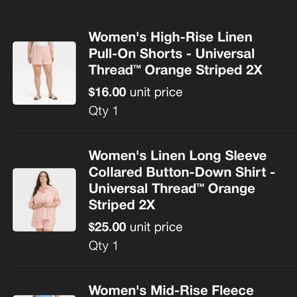 Universal Thread Linen Set - Picture 9 of 9